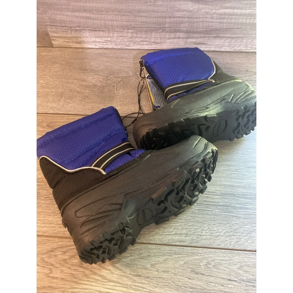 Falls Creek Youth‎ Blue/Black Snow Boots Sz11